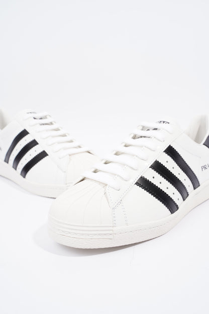 Adidas x Prada Superstar White / Black Leather EU 42.5 UK 8.5
