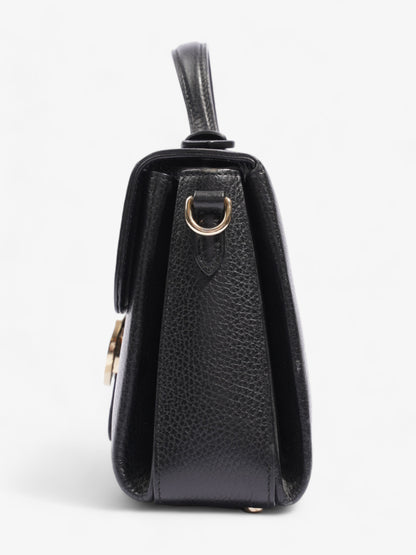 Gucci Interlocking G Shoulder Black Leather