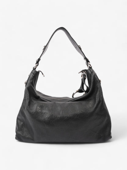 Gucci Shoulder Bag Black Leather