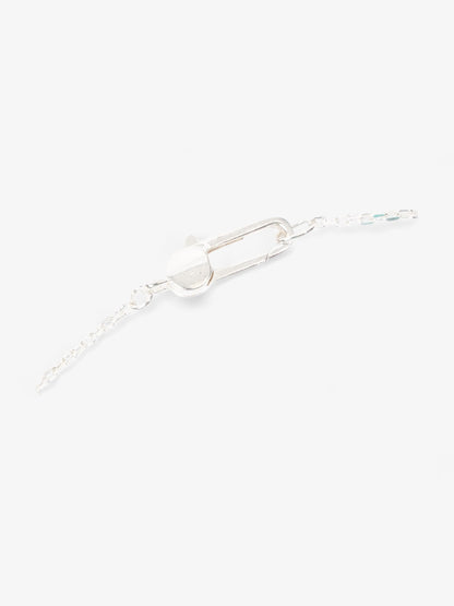 Gucci Trademark Heart Necklace Silver Silver Sterling