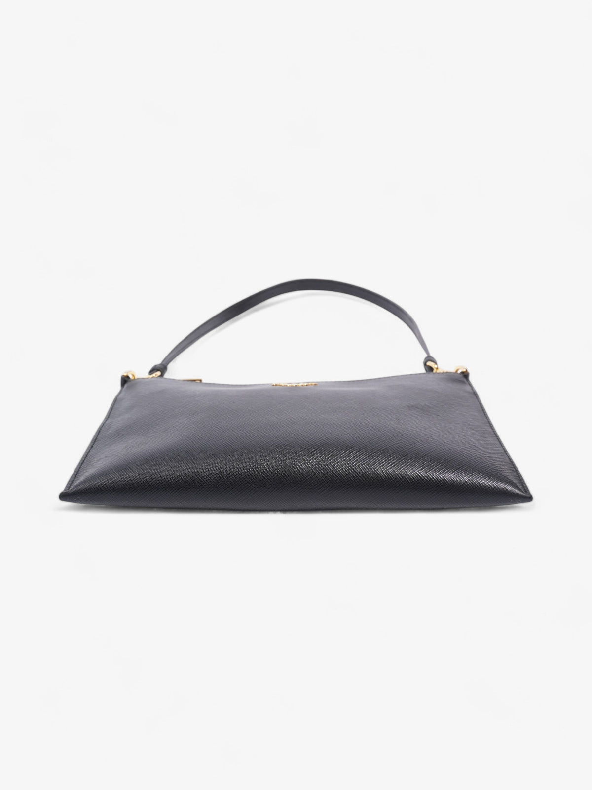 Prada Lux Pochette Black Saffiano Leather