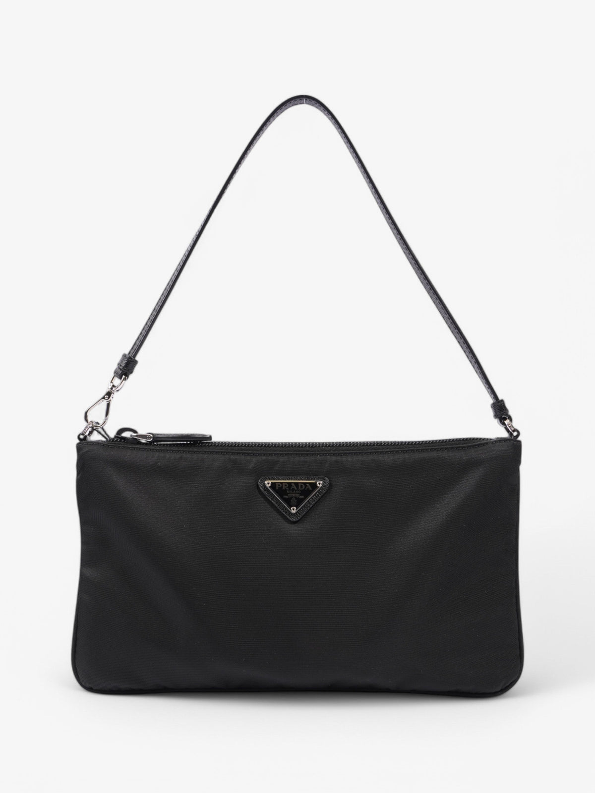 Prada Shoulder Bag Black Re Nylon Mini