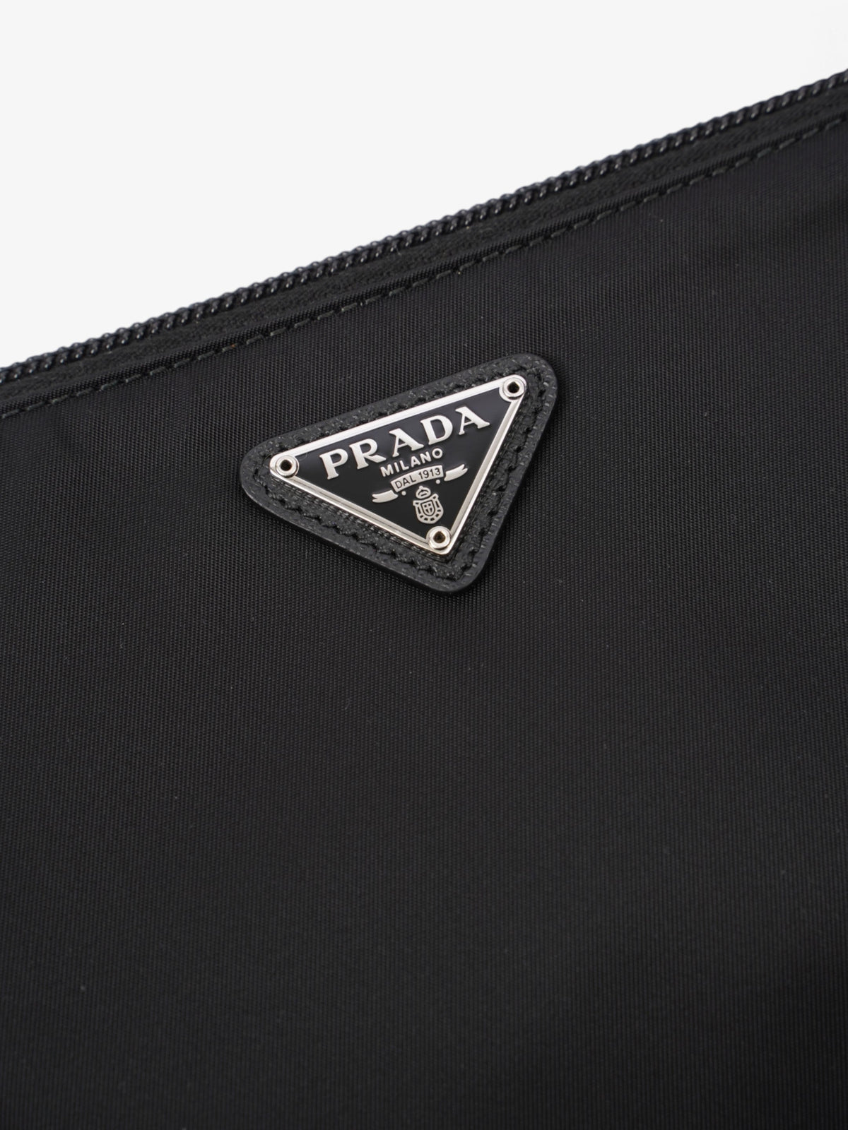 Prada Shoulder Bag Black Re Nylon Mini
