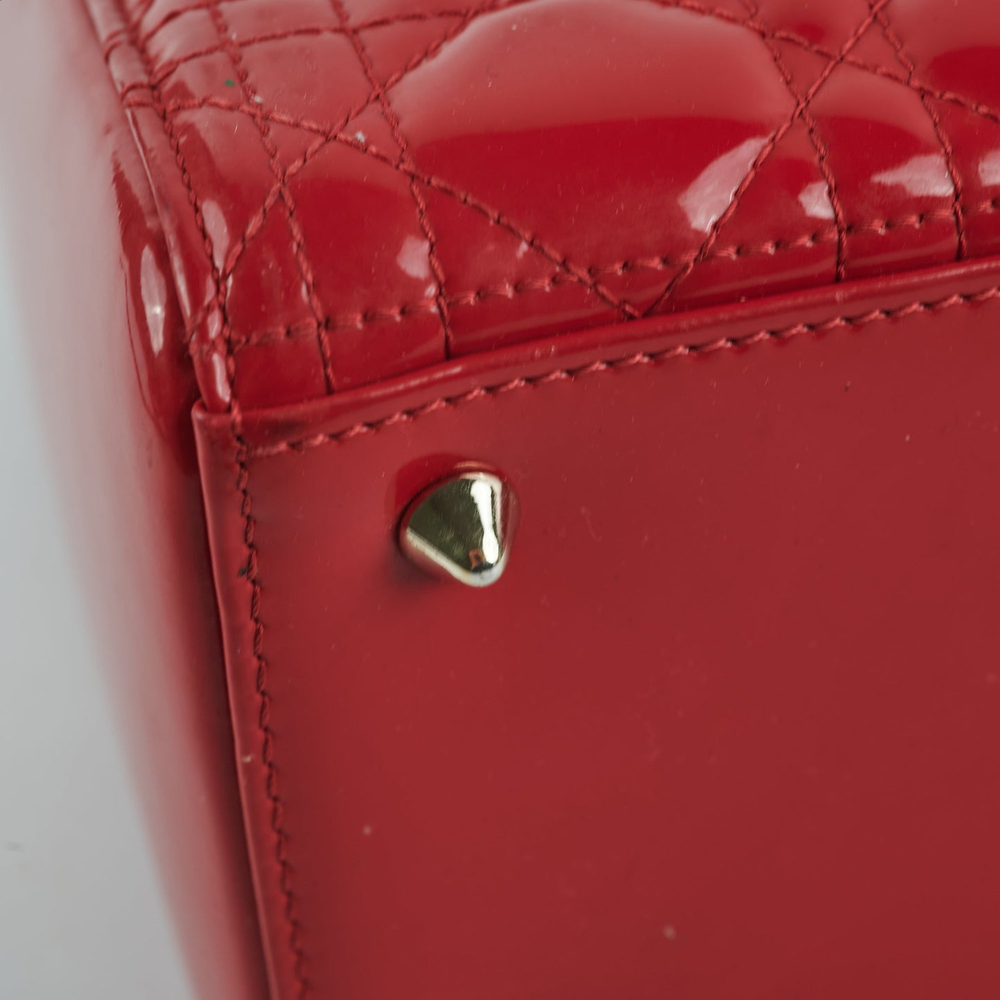 Dior Medium Lady Dior Red