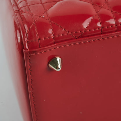 Dior Medium Lady Dior Red