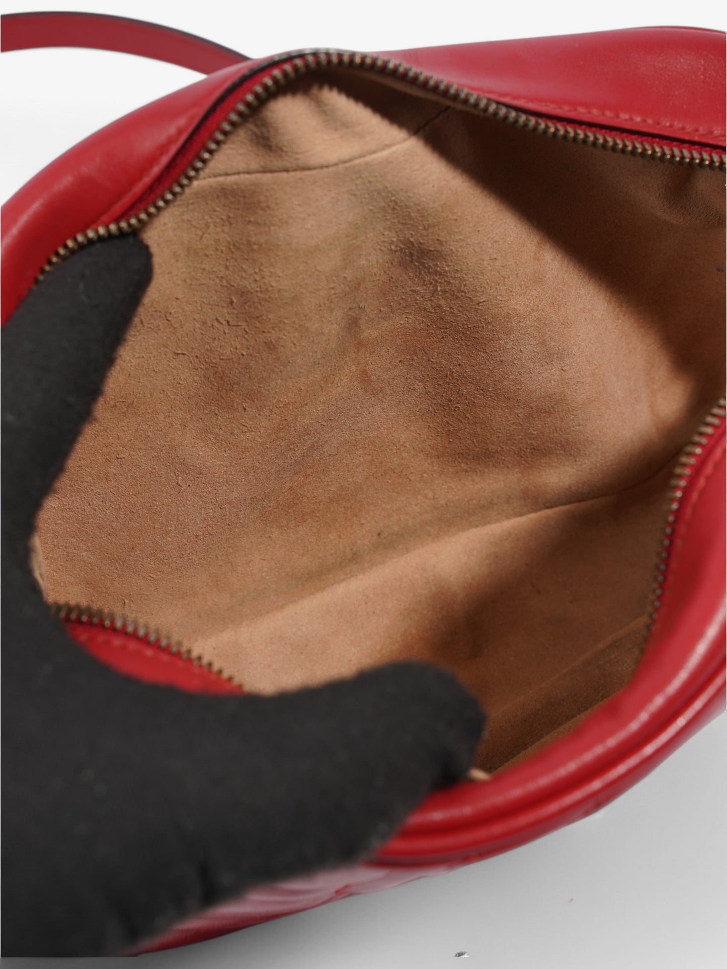 Gucci GG Marmont Red Calfskin Leather Small
