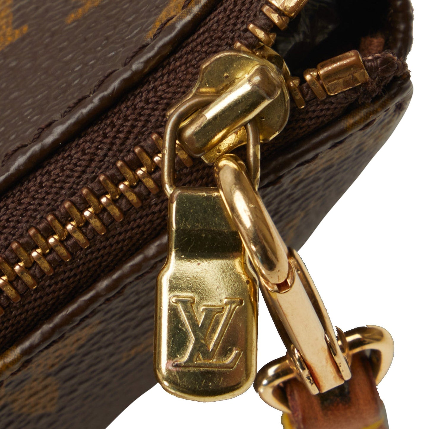 LOUIS VUITTON Monogram Pochette Accessoires Baguette