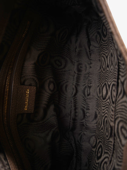 Gucci x Balenciaga Hacker Project Jackie 1961 Beige / Brown Coated Canvas