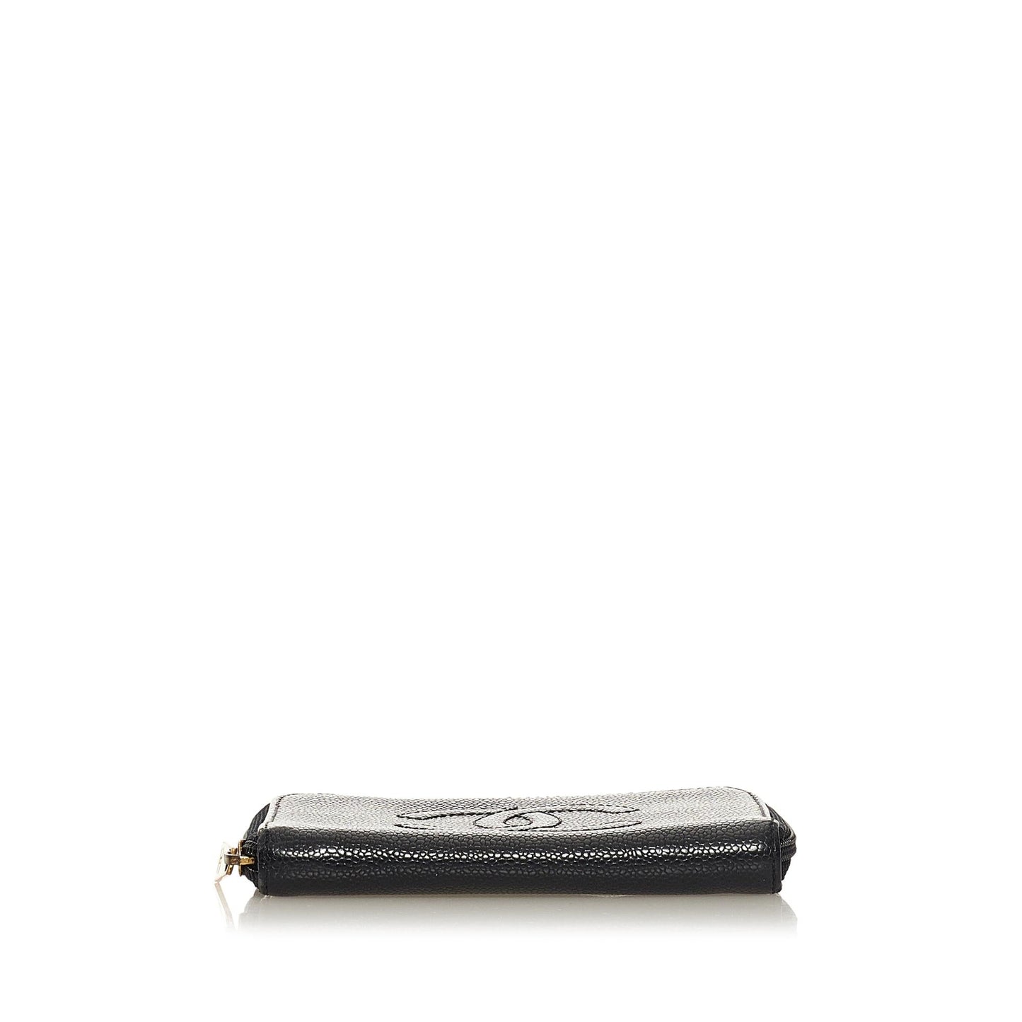 Chanel Caviar Leather Elegant Clutch 2