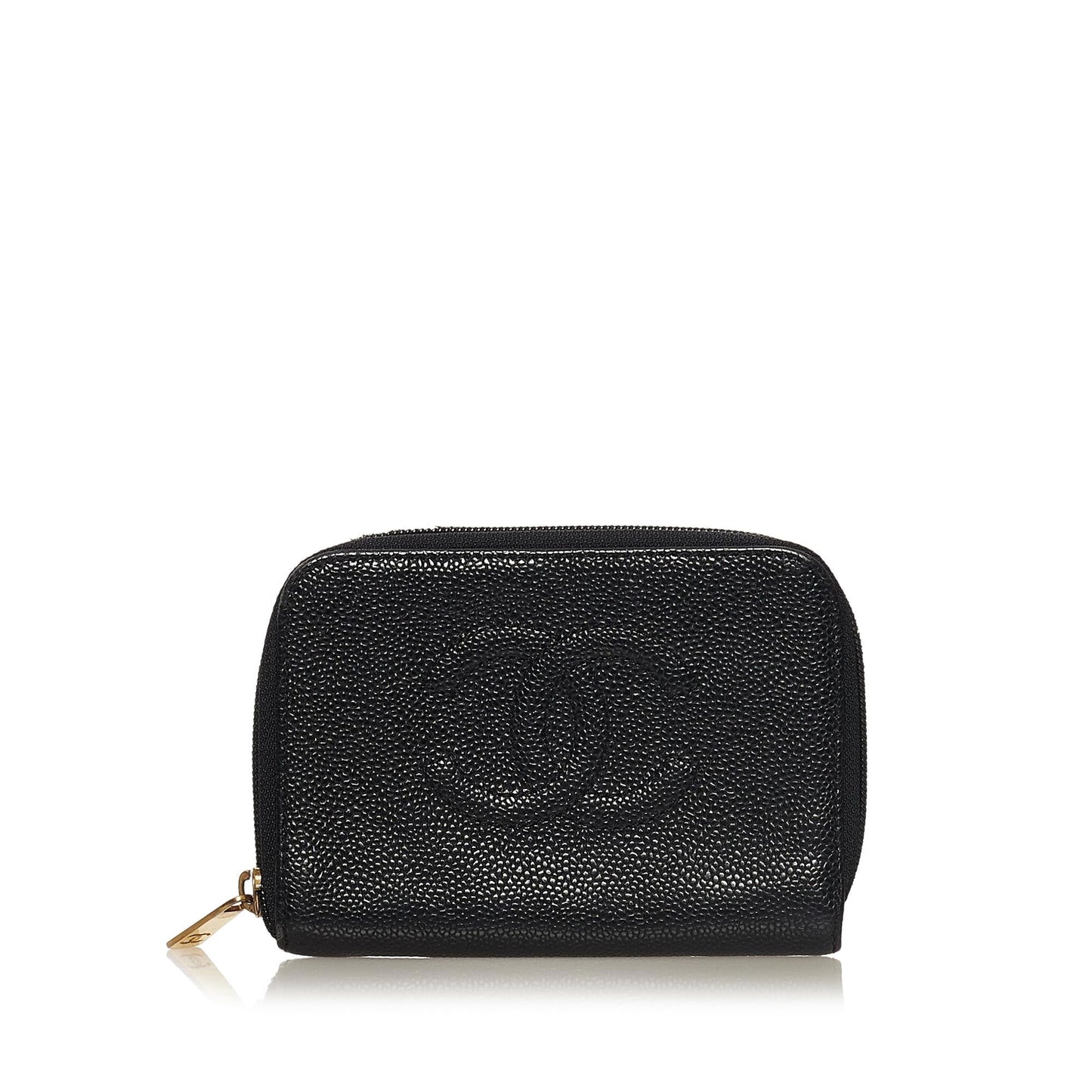 Chanel Caviar Leather Elegant Clutch 2