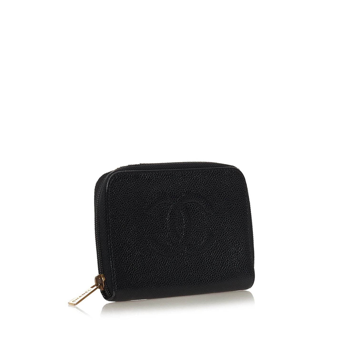 Chanel Caviar Leather Elegant Clutch 2
