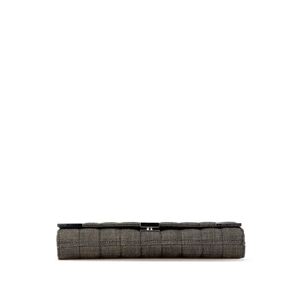 Chanel CC Choco Bar Denim Chain Flap