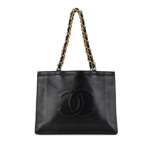 Chanel CC Lambskin Chain Tote (SHG-wGZbH7)