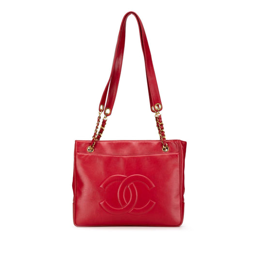 Chanel CC Lambskin Chain Tote (SHG-60sefo)