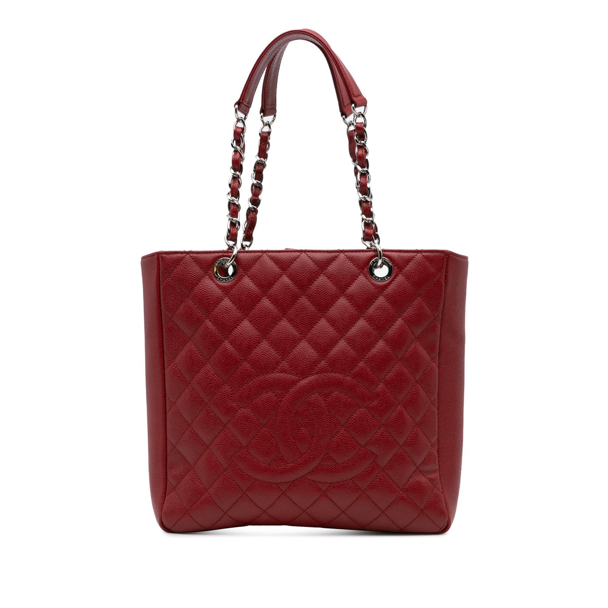 Chanel Caviar Vertical Grand Shopping Tote