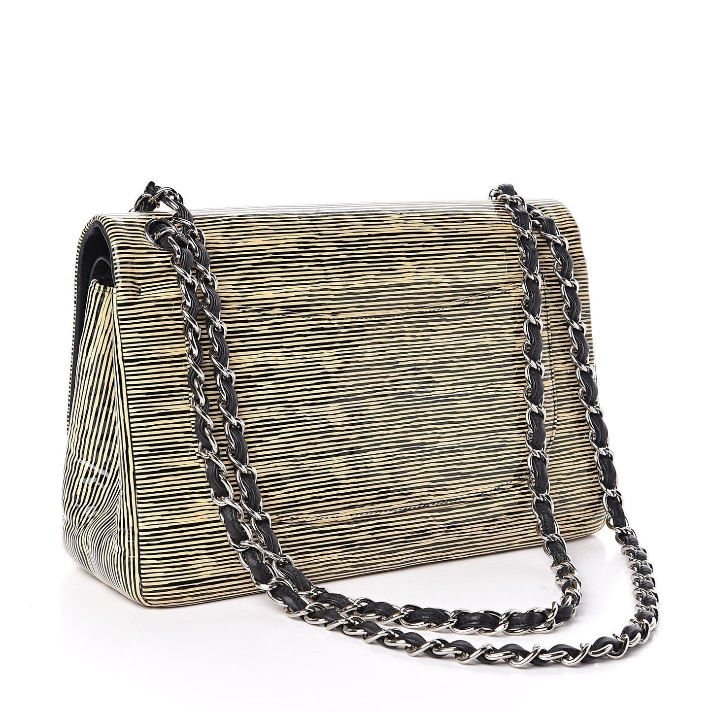 Chanel Flap Leather Black Shoulder Bag 4