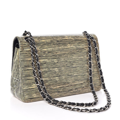 Chanel Flap Leather Black Shoulder Bag 4