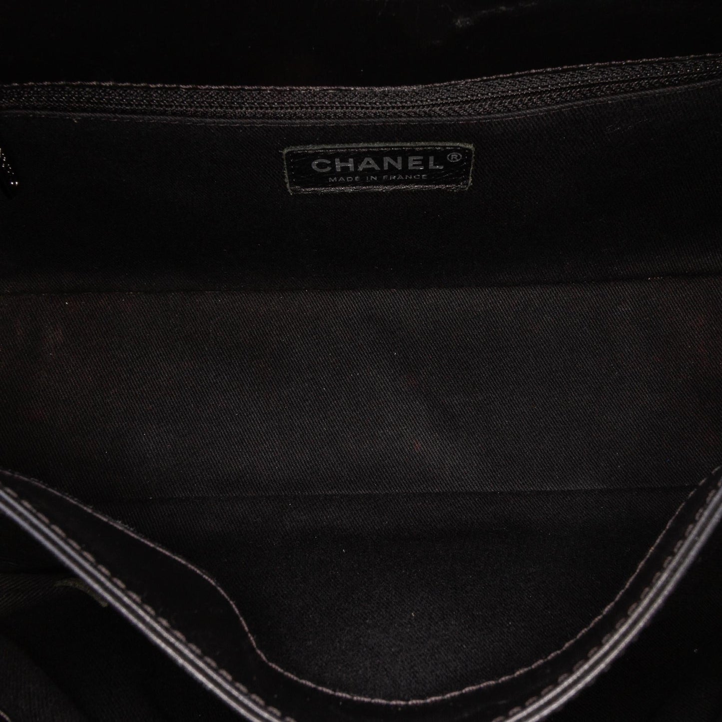 Chanel Medium Quilted Glazed Calfskin Lady Pearly Flap