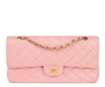 Chanel Classic Clutch With Chain – CWC Caviar Pink SiLouis Vuittoner-Toned