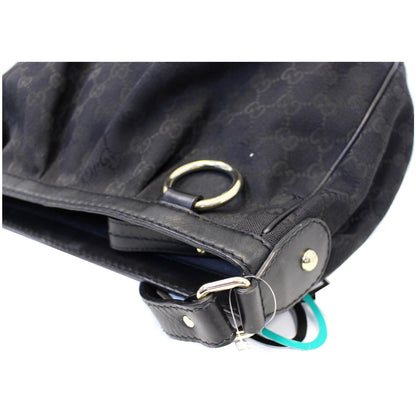 GUCCI Sukey GG Canvas Black Messenger Shoulder Bag 296834 - 25% OFF