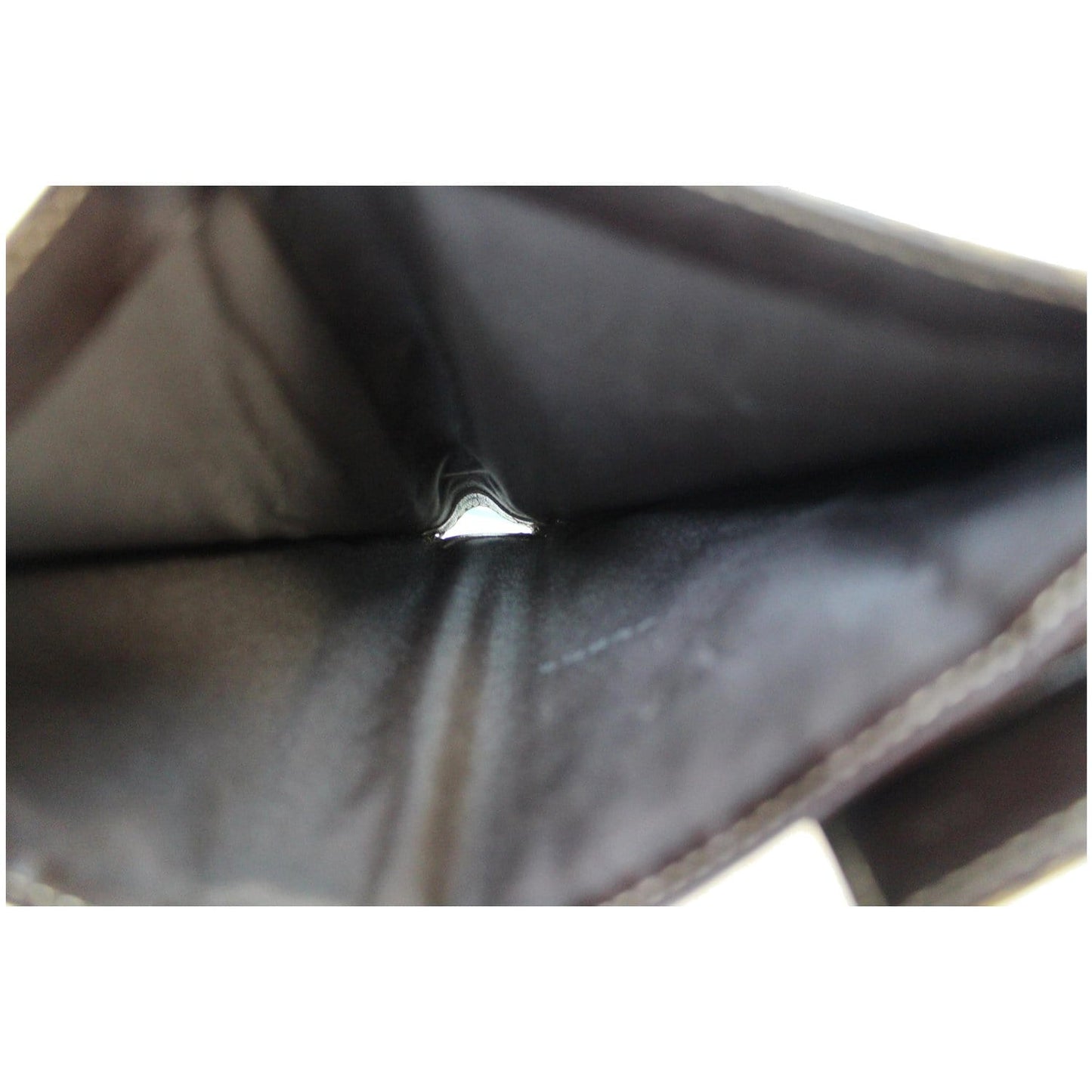 FENDI Trifold Zucca Vinyl Coated Wallet Brown