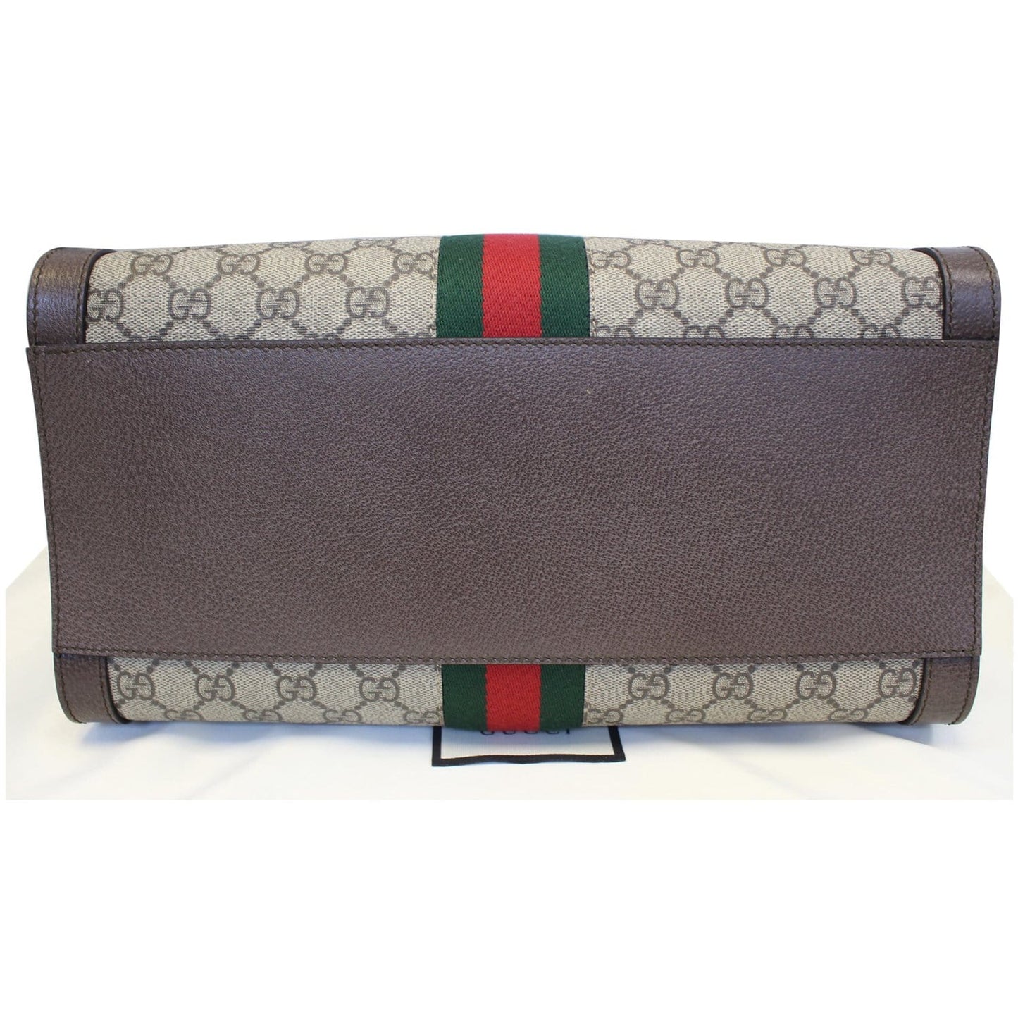 GUCCI Ophidia Medium GG Supreme Tote Shoulder Bag Beige 524537