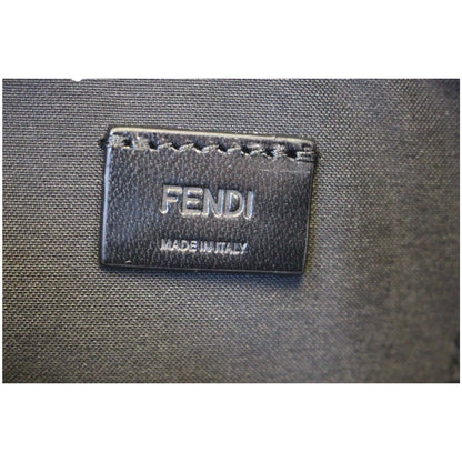 FENDI Metal Bag Bugs Slim Clutch Black - Last Call