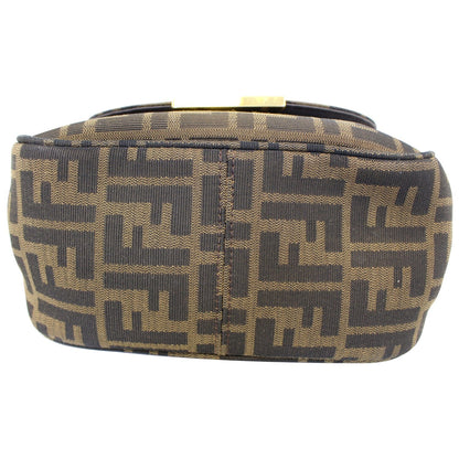 FENDI Zucca Small Crossbody Bag Tobacco Brown