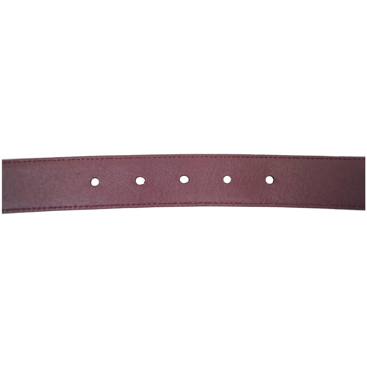 PRADA Saffiano Leather Logo Belt Red 34/85