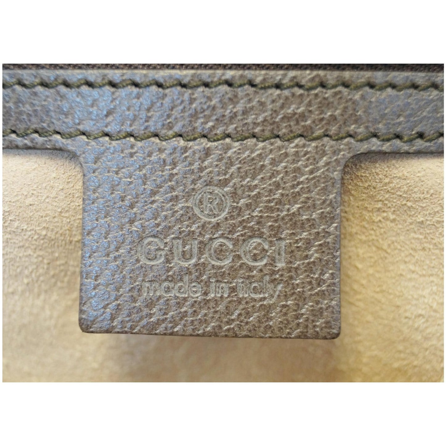 GUCCI Ophidia Medium GG Supreme Tote Shoulder Bag Beige 524537