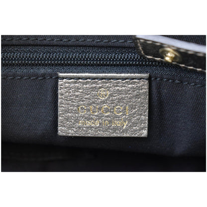GUCCI Medium Abbey GG Canvas Shoulder Bag Beige 130736