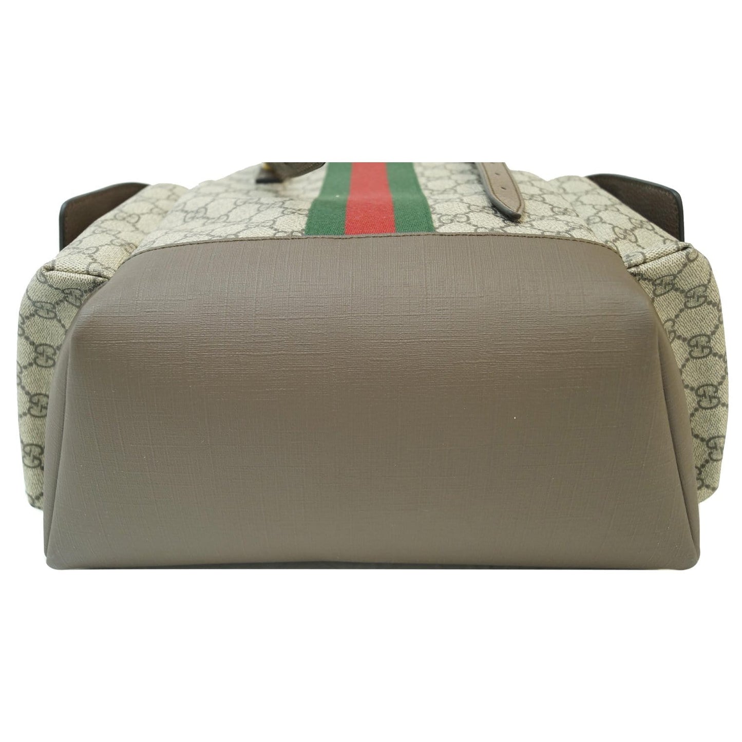 GUCCI Ophidia GG Medium Supreme Canvas Backpack Beige/Ebony 598140