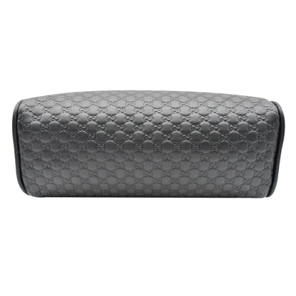 GUCCI GG Microguccissima Leather Toiletry Case Black 419775 - 10% OFF