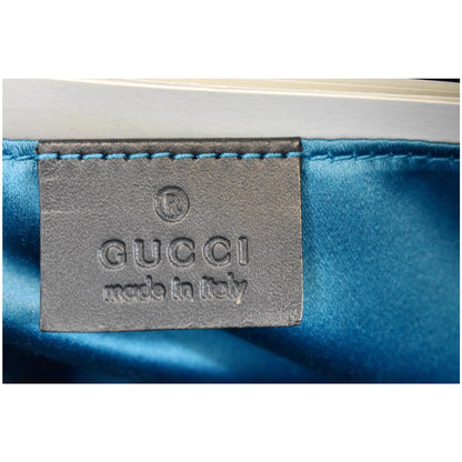 GUCCI Ophidia GG Small Suede Shoulder Bag Brown 499621