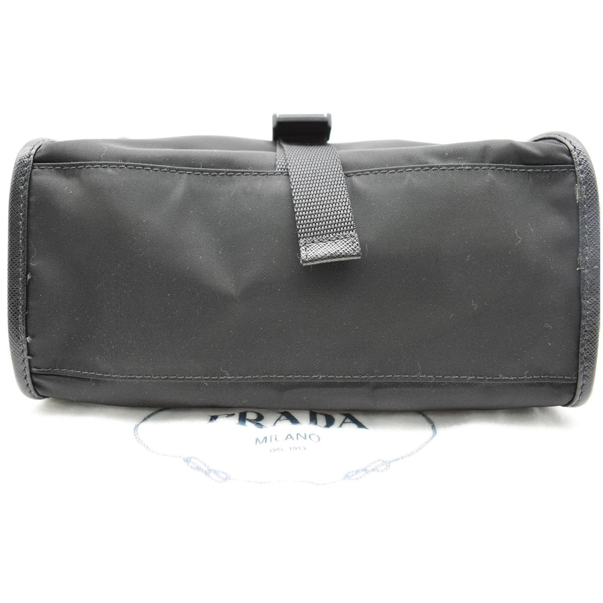 PRADA Nylon and Saffiano Leather 3789 Smartphone Case Black
