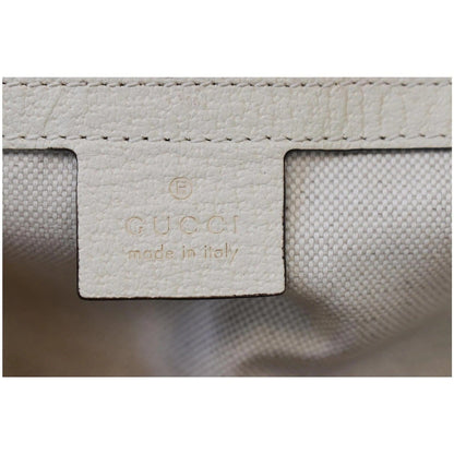 GUCCI Ophidia GG Flora Small Supreme Canvas Backpack Bag Beige 547965