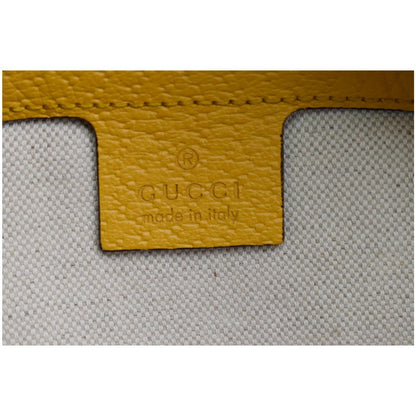 GUCCI Ophidia Flora GG Supreme Canvas Belt Messenger Bag Beige 574796