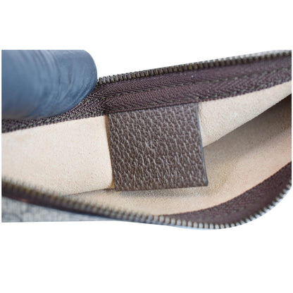 GUCCI Ophidia Soft GG Supreme Pouch Wristlet Beige 519335