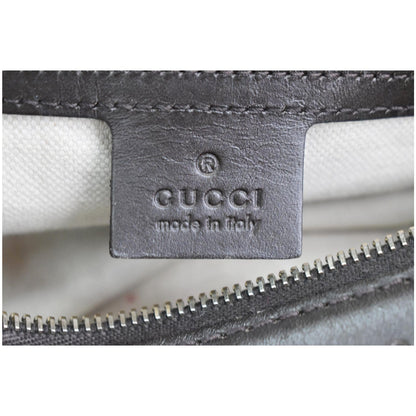 GUCCI Vintage Web Original GG Boston Satchel Bag Beige 247205