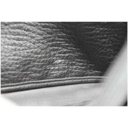 GUCCI Animalier Bee Blind For Love Leather Wallet Black 454070