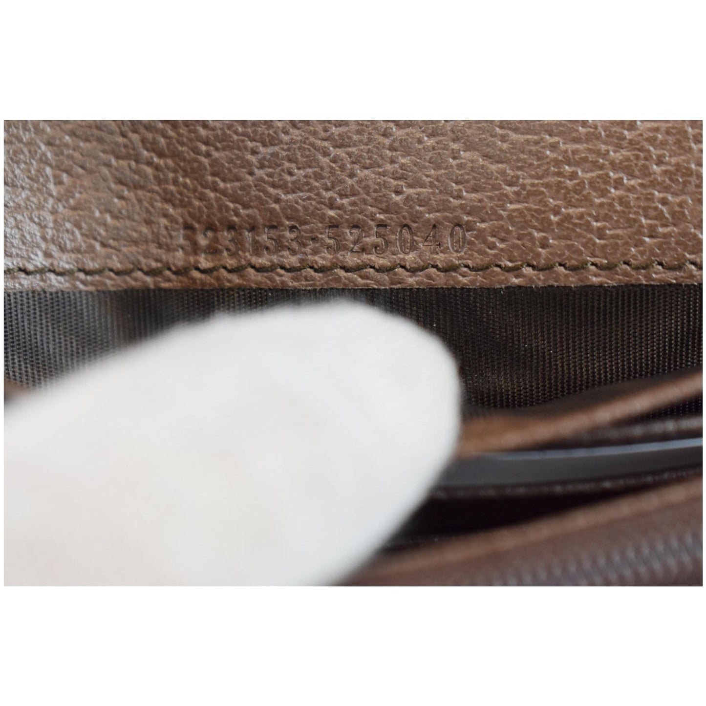 GUCCI Ophidia GG Continental Supreme Canvas Wallet Beige 523153