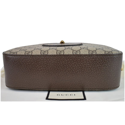 GUCCI Neo Vintage GG Supreme Canvas Messenger Bag Beige 476466