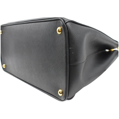 PRADA Galleria Large Saffiano Leather Tote Bag Black