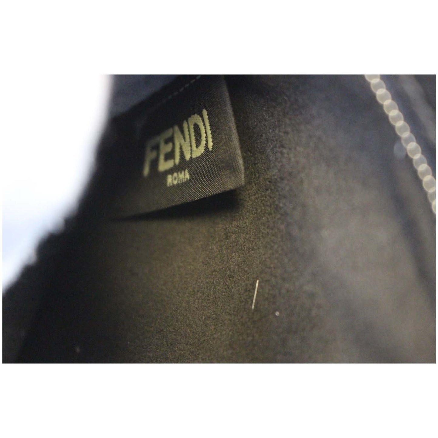 FENDI Selleria Bag Bugs Slim Clutch Black - Last Call