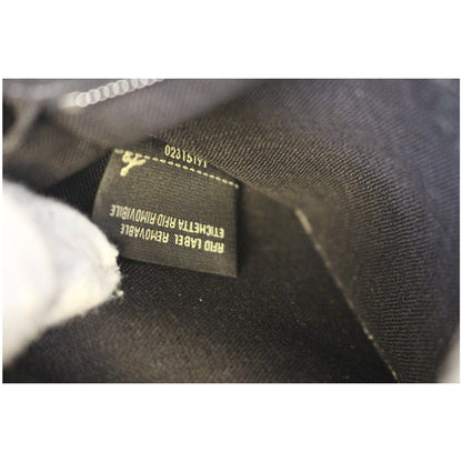 FENDI Bag Bugs eyes Roman Leather Clutch