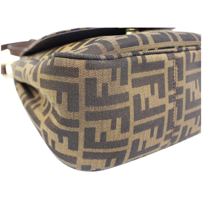 FENDI Zucca Small Crossbody Bag Tobacco Brown