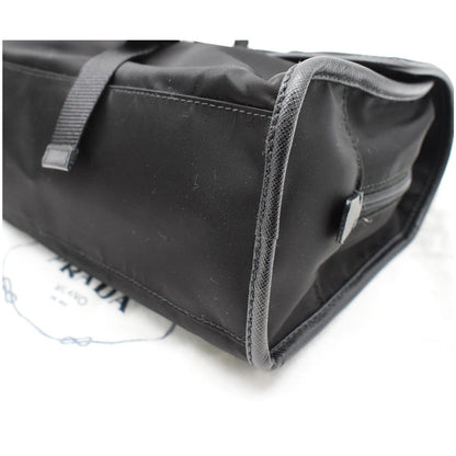PRADA Nylon and Saffiano Leather 3789 Smartphone Case Black