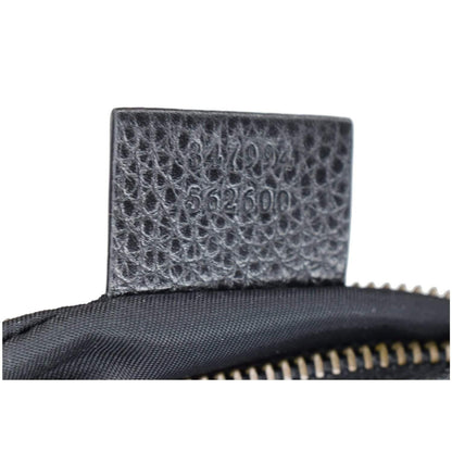 GUCCI Soho Disco Small Leather Crossbody Bag Black 347994