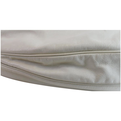 GUCCI Duchessa Leather Hobo Bag Ivory 181492