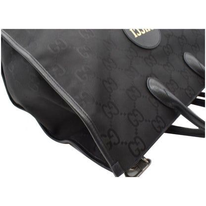 GUCCI Off The Grid GG Nylon Tote Bag Black 630353